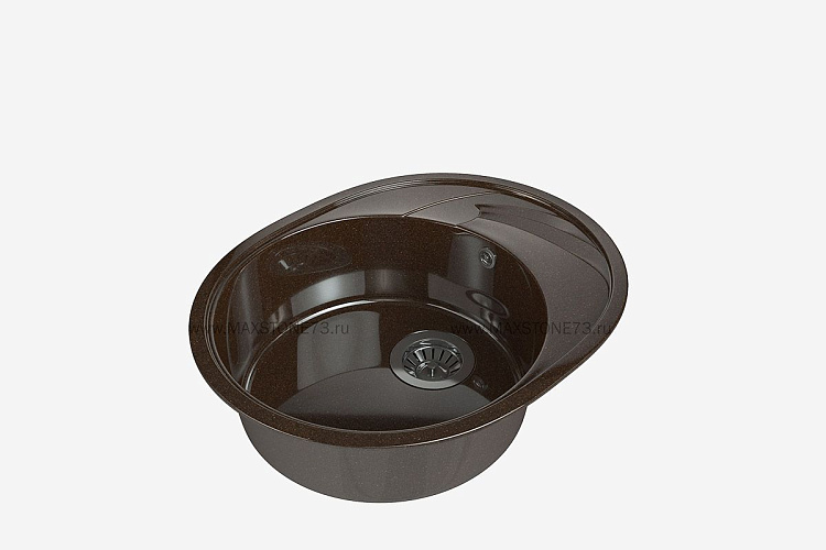 MAXSTONE Мойка глянцевая MS-8 (лео) 570*460*200